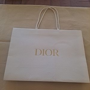 Large Dior shopping paper bag